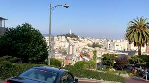 San francisco has this weird street (lombard street) with a crazy and seriously lanscaped windy road. Lombard Street And Gardens Stock Video Footage 4k And Hd Video Clips Shutterstock