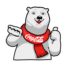 Coca cola xmas white polar bear 7 in inch plush soft stuffed toy adm promotions. Coca Cola Polar Bear Vector By Vexikku On Deviantart