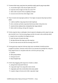 Ada satu kisah seorang arab badui yang ingin mengetahui seperti apa akhlak rasulullah saw. Doc Soal Akidah Akhlak Mi Utama 1 Zuhroh Tok Academia Edu