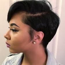 The easiest way to switch up the dimension on your short curly black hairstyle is by parting hair off center to create a heavy lift and the illusion of lots of body. 60 Great Short Hairstyles For Black Women Therighthairstyles