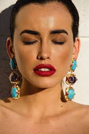 Christie Nicolaides Nonia Earrings Black All The