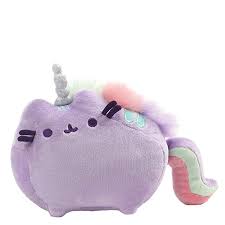 amazon com gund pusheen pusheenicorn unicorn cat sound plush stuffed animal purple 7 5 gund toys plush stuffed animals unicorn cat unicorn stuffed animal