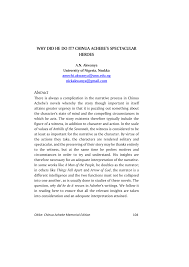 Читать онлайн anthills of the savannah. Pdf Why Did He Do It Chinua Achebe S Spectacular Heroes