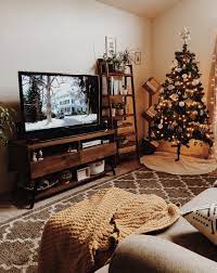 Cozy Christmas Cozy Apartment Living Room First Apartment Decorating Living Room Decor Apartment