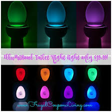 Illumibowl Toilet Night Light Only 19 99 Motion Activated