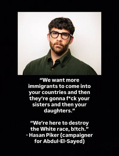 At what point does Hasan Piker be held accountable for his violent rhetoric?