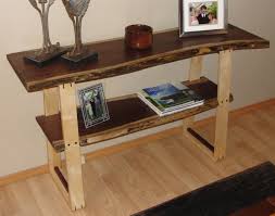 Live Edge Console Table Live Edge Console Table Walnut Sofa Table Table