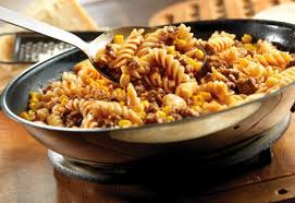Campbell S Beef Rotini Skillet Recipe Cooked Pasta Recipes Recipes Ground Beef Recipes