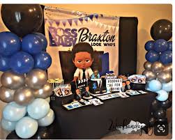 Boss Baby Party Baby Birthday Party Boy Baby Boy 1st Birthday Party Baby Birthday Party Games Boss baby edible cupcake toppers image. pinterest