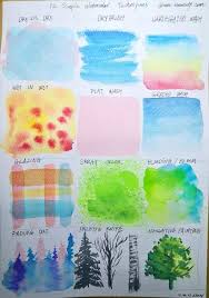 12 Watercolor Techniques For Beginner
