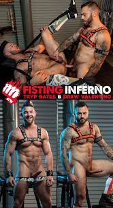 Fisting Inferno: Drew Valentino creampies Tryp Bates in 