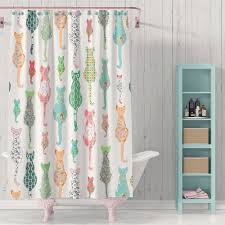 Cats Shower Curtain Cottage Chic Farmhouse Bathroom Decor Etsy In 2020 Cat Shower Curtain Farmhouse Bathroom Decor Bathroom Decor