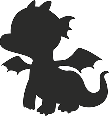 Download Free Image On Pixabay Dragon Baby Cute Sweet Dragon Silhouette Silhouette Art Baby Dragon Tattoos
