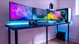The compact i1 gaming computer desk, the wide 60 i60 gaming computer desk, and the l60 l shaped gaming desk. 5 Best Budget Gaming Desks In 2019 Diy Computer Desk Gaming Room Setup Gaming Computer Desk