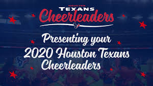 Texans cheerleaders performing during the first half's two minute warning in the texans preseason game against the rams. Announcing The 2020 Houston Texans Cheerleaders Roster Youtube