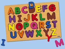 Giant Wooden Alphabet Puzzle Uppercase At Lakeshore Learning Wooden Alphabet Puzzle Alphabet Puzzles Wooden Alphabet