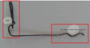 Using your pliers, bend the long, straight end of the paper clip 90 degrees to form the handle of the tension wrench. How To Pick Locks Using Paper Clips By Antonschoeman Game Debate Blog Mar 12 2014