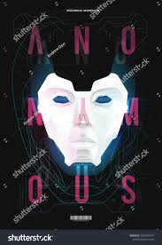 Face Cyber Mind Technology Background Concept Stock Vector (Royalty Free)  1996029134