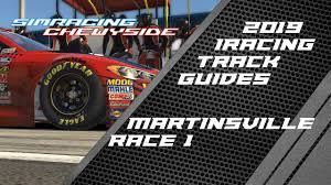 The 2019 monster energy nascar cup series returns to its roots with the running of the stp 500 at martinsville speedway this sunday. 2019 Iracing Track Guides Martinsville Youtube