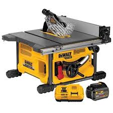 Dewalt Dcs7485t1 Table Saw Battery Powered Flexvolt 60v Max 8 1 4 Best Price Daily Update Price Comparison Review Luxuify Diy Table Saw Best Table Saw Saw Tool