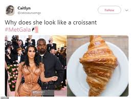 The theme for the 2019 met gala is camp: Kim Kardashian Met Gala 2019 Croissant Artist And World Artist News