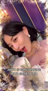 Jihyo Short Hair Hairstyle