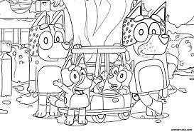 Kids should get out from their comfort zone. Bluey Family In The Garden Coloring Pages Bluey Coloring Pages Coloring Pages For Kids And Adults