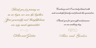 Word cannot express how thankful i am for your thoughtfulness. Wedding Wording For The Thank You Card Polina Perri