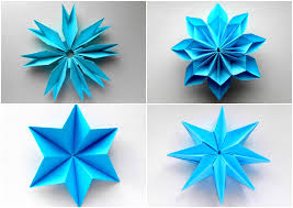 что можно сделать на новый год из цветной бумаги Kak Sdelat Novogodnie Snezhinki Iz Bumagi Snezhinki Origami Bumaga