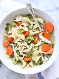 Divide the noodles between bowls and ladle the soup over. The Best Homemade Chicken Noodle Soup Foodiecrush Com