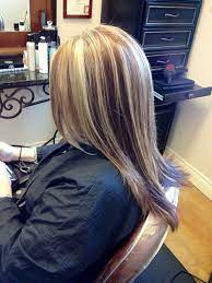 2 Tone Blonde Highlights Color Blonde Bold Highlights Blonde Highlights Hair Color Blonde Highlights Toned Blonde