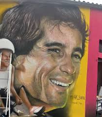 Começou sua carreira no kart aos 19 anos em 1986. Artista Faz Grafite De Ayrton Senna Em Frente A Interlagos Racing Online