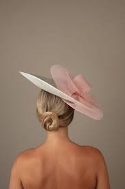 La Croix Dish Hat Hostie Hats Fascinator Hairstyles Powder Pink Beautiful Hats