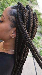 Long Jumbo Box Braids Box Braids Hairstyles Box Braids Hairstyles For Black Women Box Braids Styling