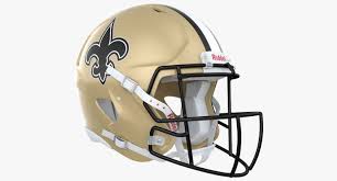 Nfl fan apparel and souvenirs. New Orleans Saints Football Player Helmet 3d Model