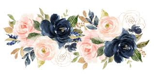 Blush Navy Floral What S In Your Phone Game Zazzle Com In 2020 Floral Watercolor Flower Art Pink Watercolor Flower