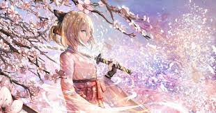 Pin By Odie Savage On Anime Cherry Blossom Anime Cherry Blossom Anime Backgrounds Wallpapers Anime
