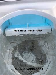 Your pool is designed to have water running through the lines and not air. What S A Weir Waterwayparts