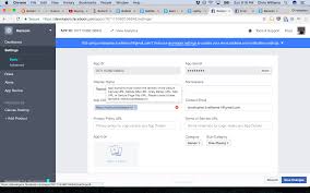 Complete the name for your app, and enter a unique namespace. Solved Fb Login Domain Problem Need Help Bubble Forum