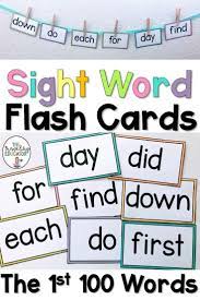 Flash Cards Are A Great Way For Students To Practice A Certain Skill At School Home Or Sight Word Flashcards Kindergarten Sight Words Flash Cards Flashcards