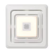 Leaving a window open when using an exhaust fan helps fresh air to enter and maintains a circulation of healthy air. Fg800spks Broan Bluetooth Speaker Quick Install Bathroom Exhaust Fan Grille Cover W Led Light Single Unit