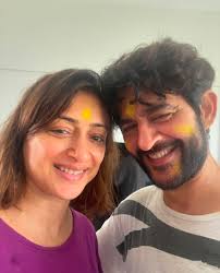 Happy Holi lovely GHT ❤️ Hiten Tejwani 🎊❤️🎊 Gauri Pradhan
