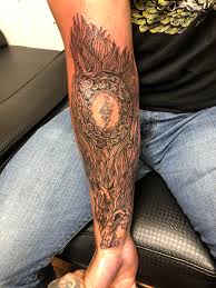 My Wolf and Celtic Knots Piece. Credits to Doc Cooper at Saint Tattoo in  Knoxville they did awesome! : r/tattoo