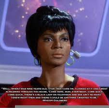 When I Was 9 Years Old Star Trek Came On Whoopi Goldberg Elephant Journal Star Trek Star Trek Series Star Trek Characters