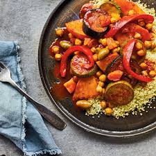 Tajine De Legumes Ricardo Recipe Tajin Recipes Veggie Dishes Vegetable Recipes