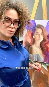 Contestando a la pregunta que me hizo Josué Fidel Mejía. ¿Cuál ha sido tu  mayor desafío como pintora? 🎨 Crear ha sido mi forma de resistir, de  afirmar quién soy y de