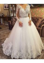 2020 popular 1 trends in weddings & events, women's clothing with sweetheart strapless beaded lace wedding dress and 1. Long Sleeve Sweetheart Lace Wedding Dress Fcccd9