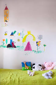 We want to inspire our little art appreciators with fun and unique wall art made just for kids. Kids Drawings On A Room Wall By Jelena Jojic Tomic Kid Room