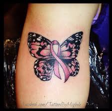 Everyone will find here something that will satisfy him, no matter what exclusive taste he has. Breast Cancer Butterfly Tattoo Tattoos I Love Tattoos Spouse Within Dimensions 1277 X 1268 Tattoo Designs For Women