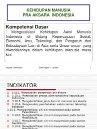 Golongan terpelajar dalam masyarakat indonesia saat itu termasuk dalam kelompok elite sebab masih sedikit penduduk pribumi yang dapat memperoleh periode awal perkembangan. 3 Kehidupan Manusia